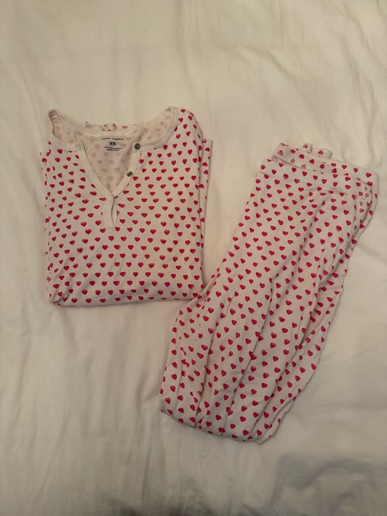 Roller Rabbit Other - Roller Rabbit Pink Heart Long Sleeve Pajamas - Size XS 🩷